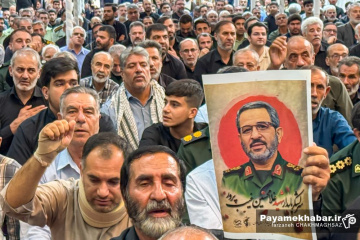 مراسم تشییع پیکر سردار سرلشکر شهید غلامحسین غیب پرور