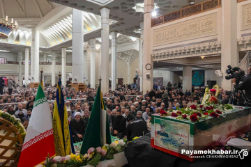 مراسم تشییع پیکر سردار سرلشکر شهید غلامحسین غیب پرور