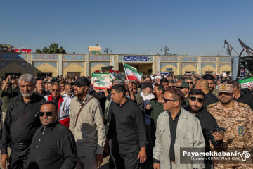 مراسم تشییع پیکر سردار سرلشکر شهید غلامحسین غیب پرور