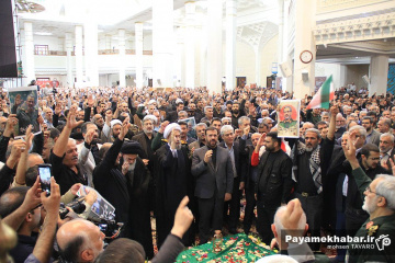 مراسم تشییع پیکر سردار سرلشکر شهید غلامحسین غیب پرور