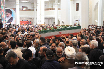مراسم تشییع پیکر سردار سرلشکر شهید غلامحسین غیب پرور