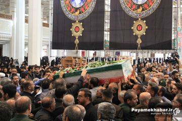 مراسم تشییع پیکر سردار سرلشکر شهید غلامحسین غیب پرور