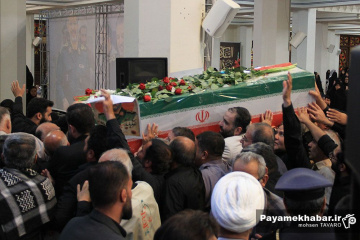 مراسم تشییع پیکر سردار سرلشکر شهید غلامحسین غیب پرور