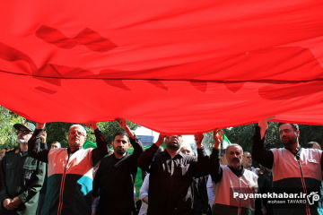 مراسم تشییع پیکر سردار سرلشکر شهید غلامحسین غیب پرور