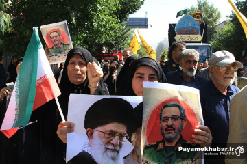 مراسم تشییع پیکر سردار سرلشکر شهید غلامحسین غیب پرور