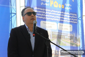 مراسم کلنگ زنی پل زندگی و باغ موزه هنر - محمد امین