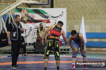 رقابت های کشوری کشتی پهلوانی رده نوجوان در شیراز