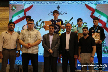 رقابت های کشوری کشتی پهلوانی رده نوجوان در شیراز