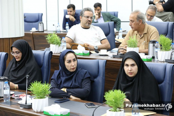 مراسم تجلیل از خبرنگاران حوزه مدیریت شهری شیراز