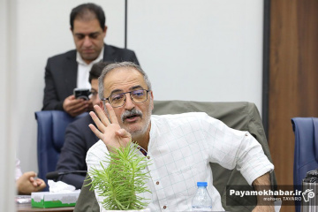 مراسم تجلیل از خبرنگاران حوزه مدیریت شهری شیراز - علی محمد پشوتن