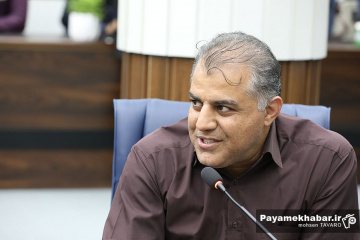 مراسم تجلیل از خبرنگاران حوزه مدیریت شهری شیراز - سید غیاث الدین ملک حسینی