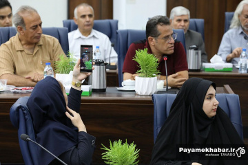 مراسم تجلیل از خبرنگاران حوزه مدیریت شهری شیراز
