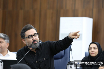 مراسم تجلیل از خبرنگاران حوزه مدیریت شهری شیراز - امید مسعودی