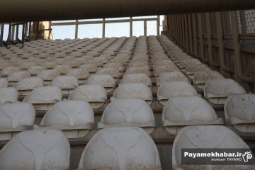 آماده سازی ورزشگاه پارس شیراز