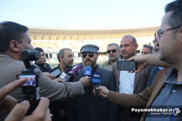 آماده سازی ورزشگاه پارس شیراز - بازدید استاندار