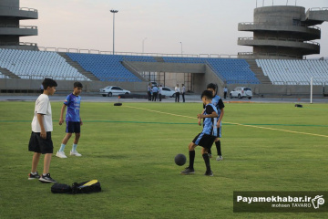 آماده سازی ورزشگاه پارس شیراز