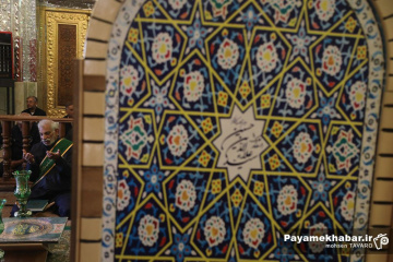 مراسم غبارروبی حرم مطهر حضرت سید علاالدین حسین (ع)