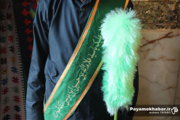 مراسم غبارروبی حرم مطهر حضرت سید علاالدین حسین (ع)