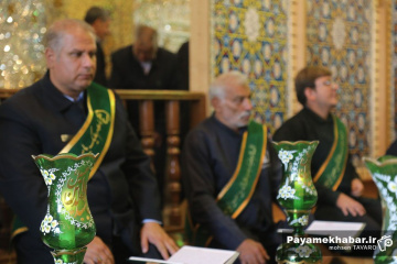 مراسم غبارروبی حرم مطهر حضرت سید علاالدین حسین (ع)