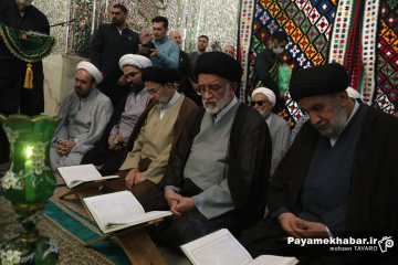 مراسم غبارروبی حرم مطهر حضرت سید علاالدین حسین (ع)