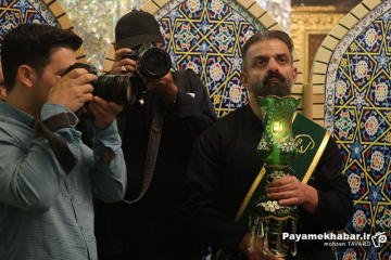 مراسم غبارروبی حرم مطهر حضرت سید علاالدین حسین (ع)