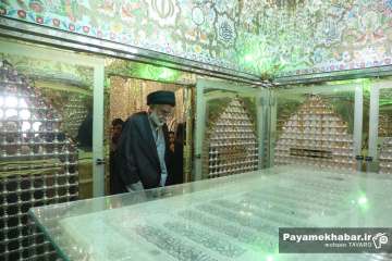 مراسم غبارروبی حرم مطهر حضرت سید علاالدین حسین (ع)