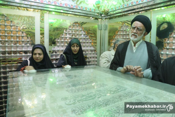 مراسم غبارروبی حرم مطهر حضرت سید علاالدین حسین (ع)