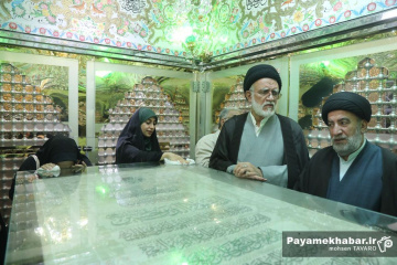 مراسم غبارروبی حرم مطهر حضرت سید علاالدین حسین (ع)