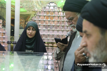 مراسم غبارروبی حرم مطهر حضرت سید علاالدین حسین (ع)