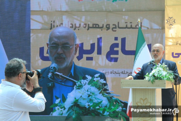 پنجاه و یکمین جهش عمرانی شهرداری شیراز و بهره برداری از پروژه های عمرانی