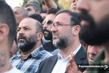 مراسم کشیدن ۳ تریلی توسط جاسم سپهری خلاری در شیراز