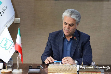 نشست خبری مدیر کل استاندارد فارس - علی عزیزی، مدیر کل استاندارد فارس