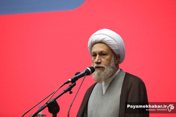 گردهمایی فاطمیون، تجمع رؤسا، مداحان و مسئولان هیات‌های مذهبی و مواکب شهر شیراز - آیت الله لطف الله دژکام