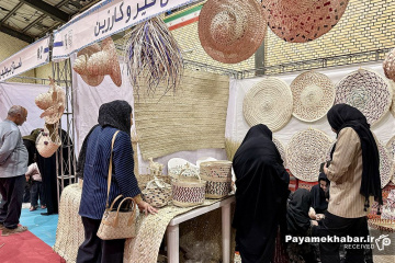 نمایشگاه حصیربافی در فارس