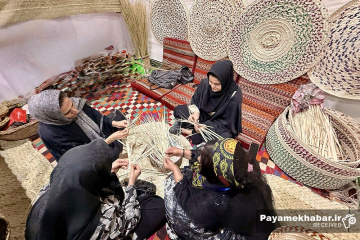 نمایشگاه حصیربافی در فارس