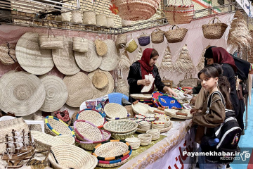 نمایشگاه حصیربافی در فارس