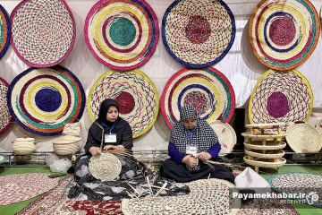 نمایشگاه حصیربافی در فارس