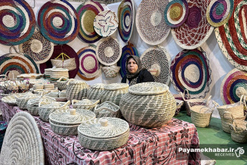 نمایشگاه حصیربافی در فارس