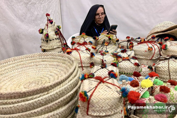 نمایشگاه حصیربافی در فارس