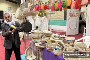 نمایشگاه حصیربافی در فارس