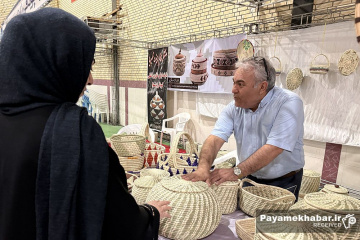 نمایشگاه حصیربافی در فارس