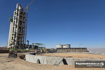 مراحل احداث کارخانه جدید سیمان فارس
