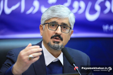 نشست خبری تشریح طرح اقتصادی دولت در استان فارس - احد بهجت حقیقی، رئیس سازمان جهاد کشاورزی فارس