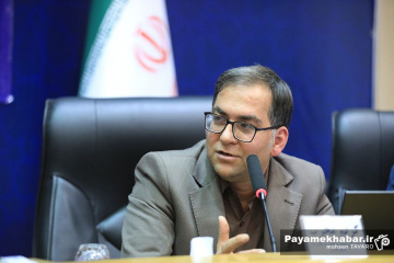 نشست خبری تشریح طرح اقتصادی دولت در استان فارس - کریم مجرب