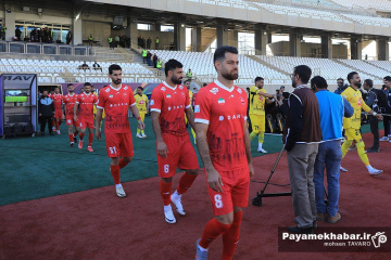 بازی فجر سپاسی شیراز - پرسپولیس تهران