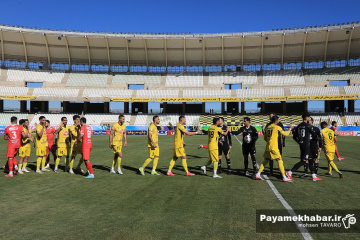 بازی فجر سپاسی شیراز - پرسپولیس تهران