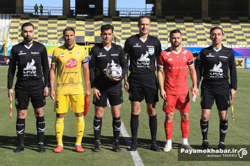 بازی فجر سپاسی شیراز - پرسپولیس تهران