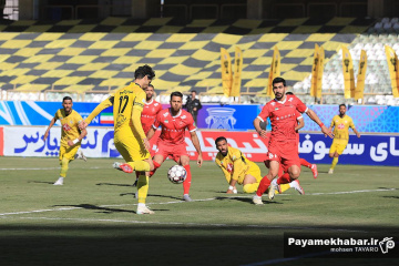 بازی فجر سپاسی شیراز - پرسپولیس تهران