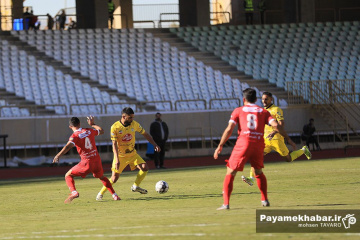 بازی فجر سپاسی شیراز - پرسپولیس تهران