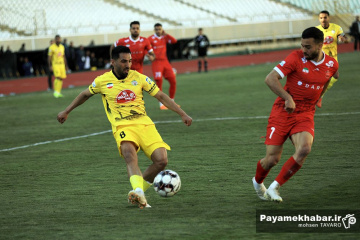 بازی فجر سپاسی شیراز - پرسپولیس تهران